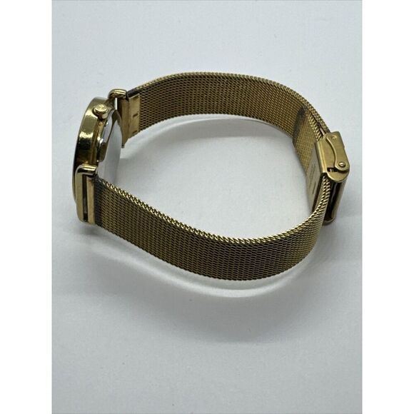 Skagen 107SGGD Women's Gold Tone Stainless Steel Analog Dial Quartz Watch AEA006 - Picture 7 of 11